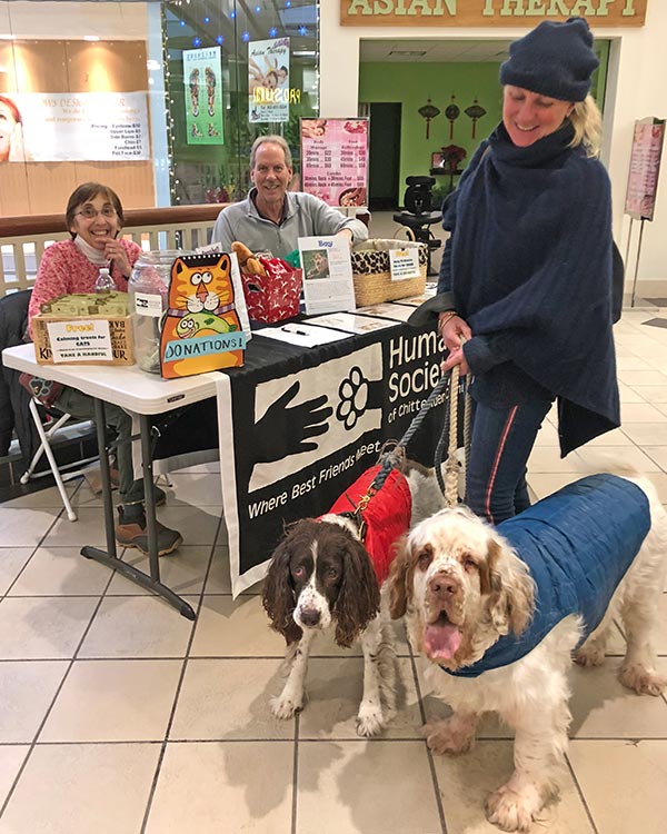 Humane Society of Chittenden County event volunteers