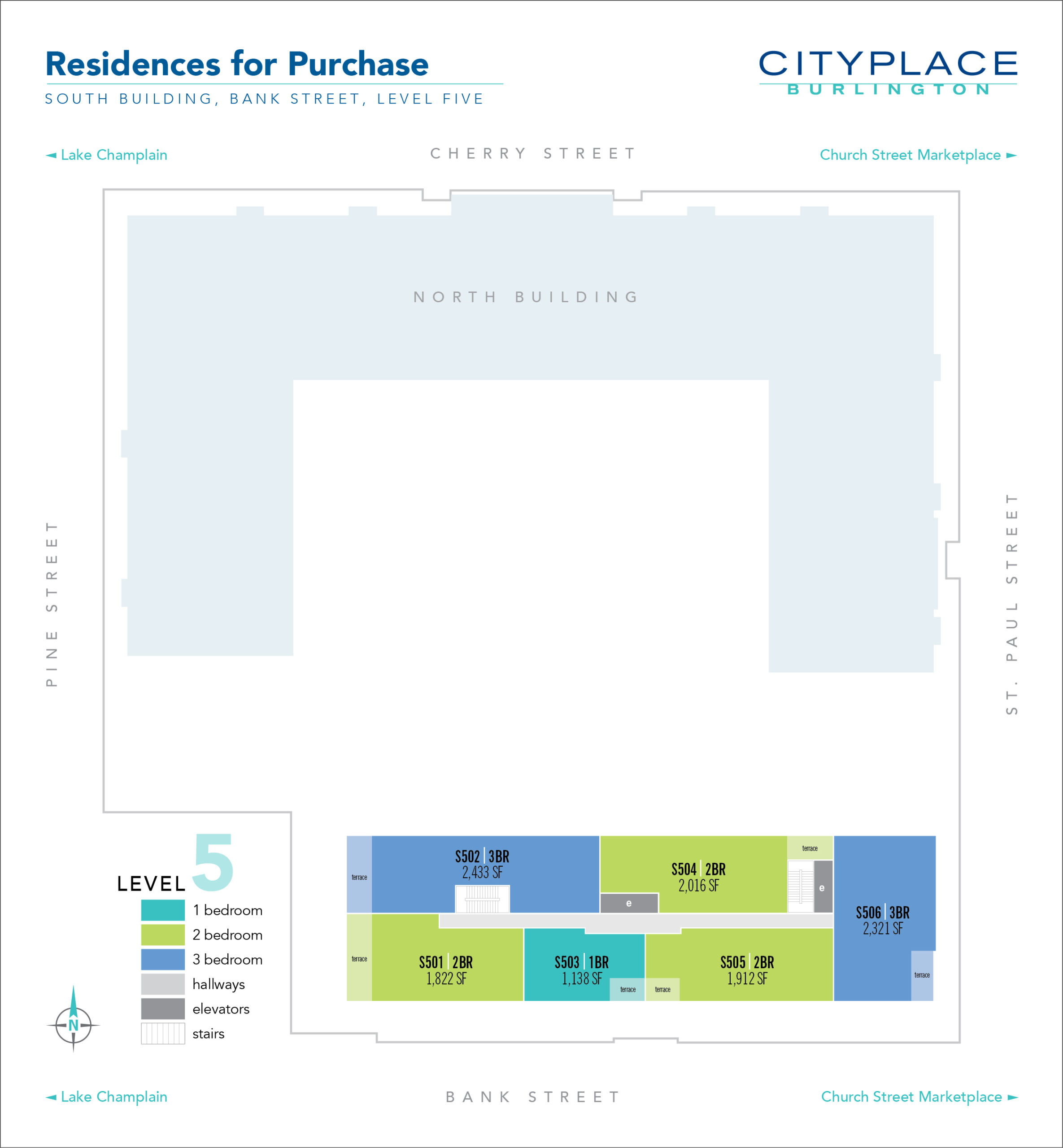 CityPlace Burlington Residences Level 5